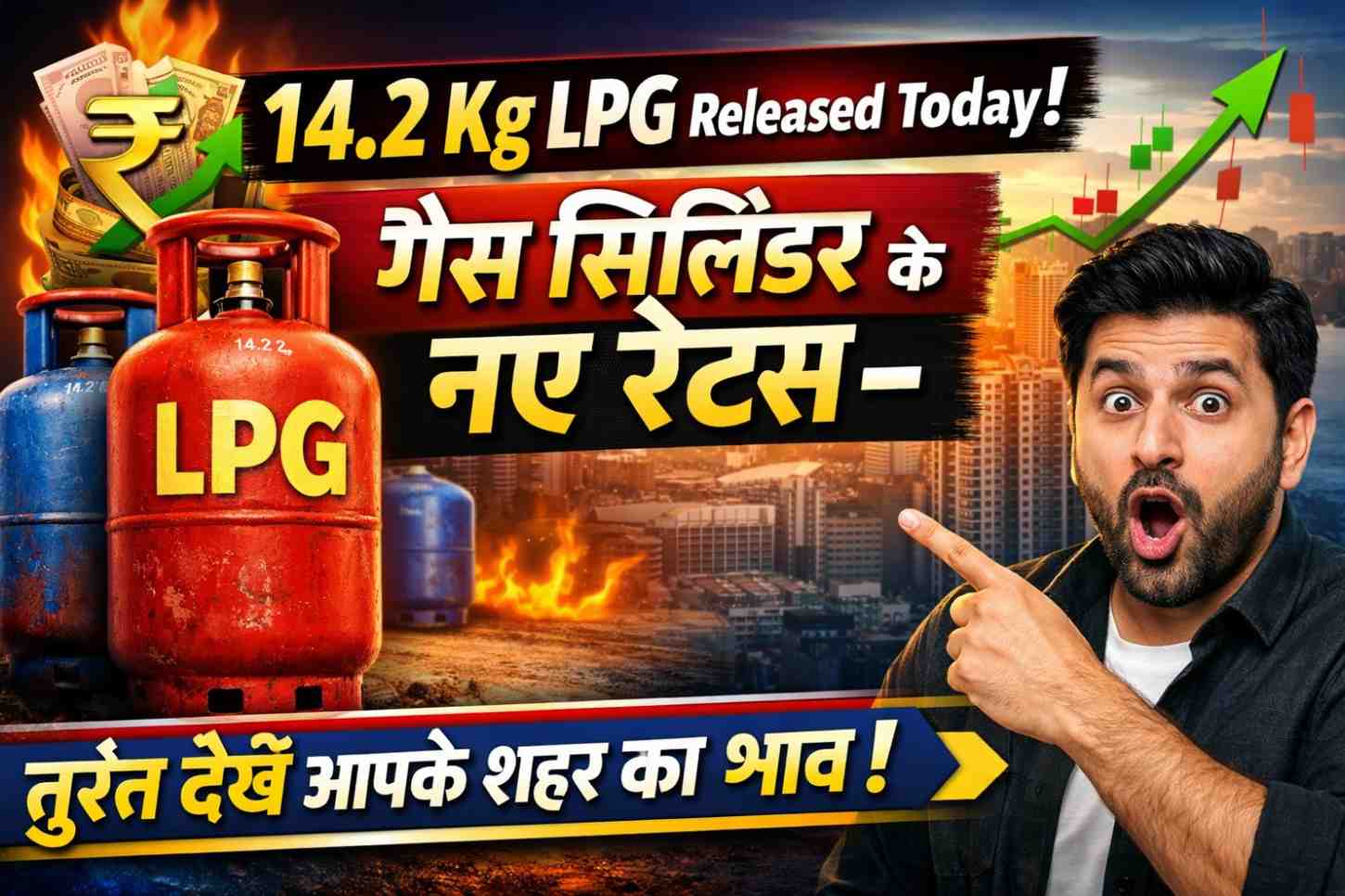 14.2 Kg LPG released today