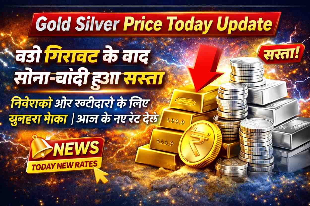 Gold Silver Price Today Update