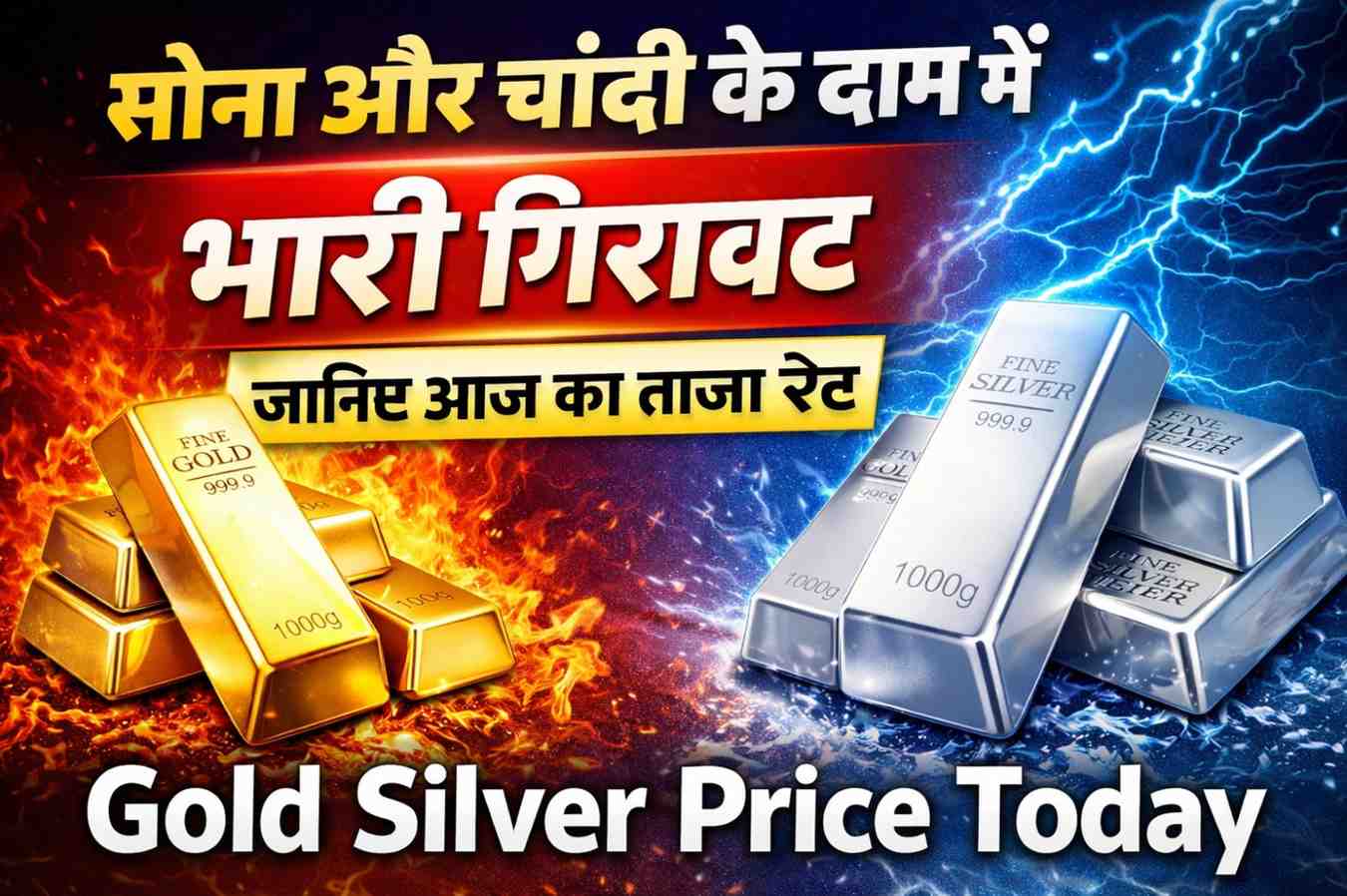 Gold Silver Price Today