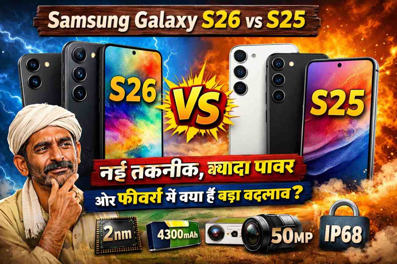 Samsung Galaxy S26 vs S25