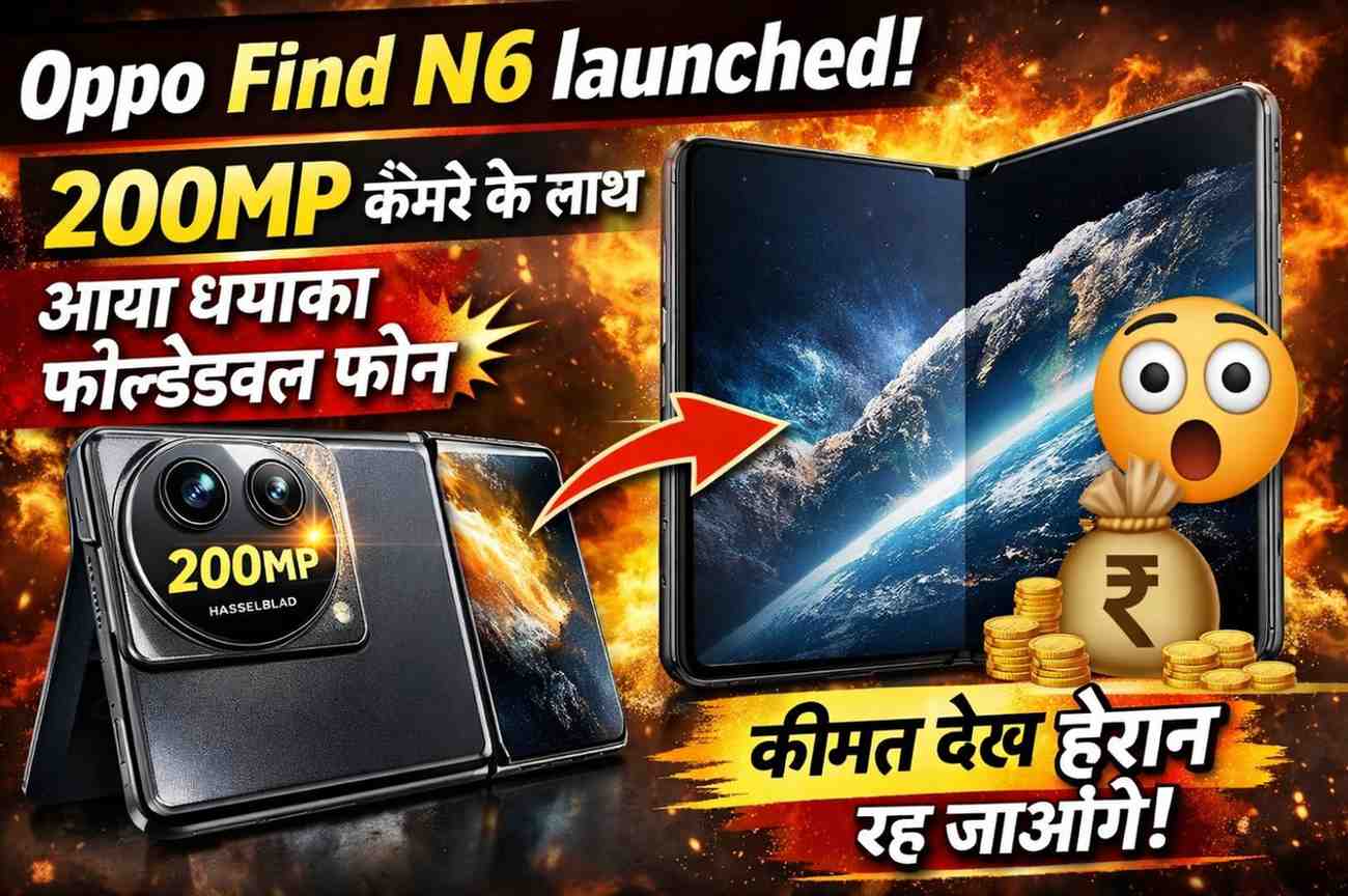 Oppo Find N6 launched