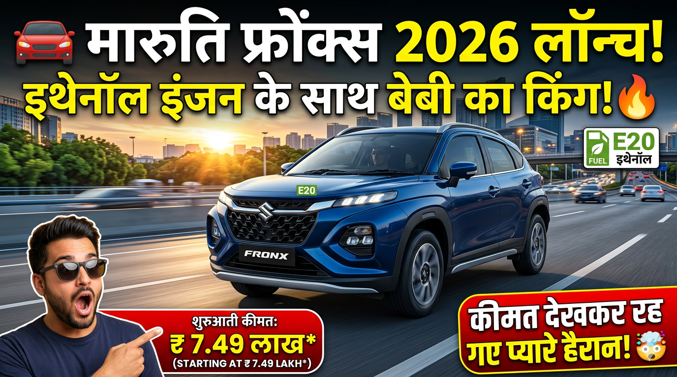 Maruti Fronx 2026 Launch