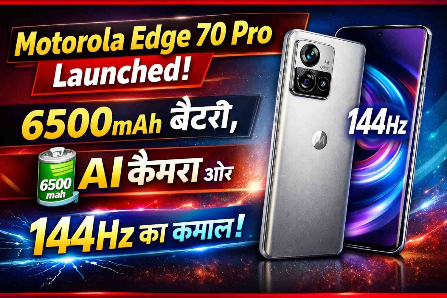 Motorola Edge 70 Pro launched